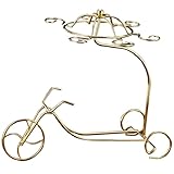 YTYTU Multifunktionaler Weinglashalter, Stielglasregal, Weinglas-Aufbewahrungsregal, Umgedrehter Stielglashalter, Weinglasregal, Geeignet Für Zuhause, Bar, Café(Gold)