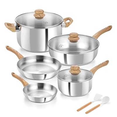 KOCH SYSTEME CS Stainless Steel Coowkare Set 10...