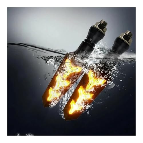 Clignotants LED pour motos coulants et feux pliables de queue - 6