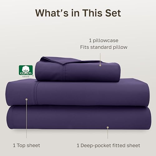 image for California Design Den Twin XL Sheet Sets - 400 Thread Count Sateen, 10