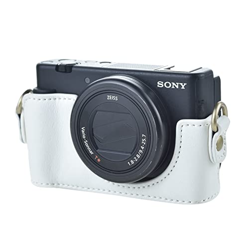 Funda vintage de cuero PU para Sony ZV1 miniatura 3