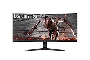 LG 34GN850-B 86,7 cm (34 Zoll) Curved WQHD UltraGear Gaming Monitor (UltraWide, IPS-Panel mit 1ms (GtG), 144 Hz), schwarz