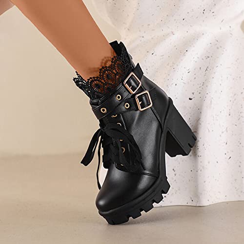 Botas cortas cómodas para mujer con tacón alto que estilizan sin cansar tus pies 3