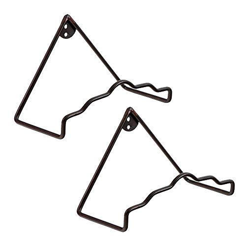 Achla Designs B-37 Plate Wall Hanger Bracket, Large, 2-Pack Achla Designs B-37 Plate Wall Hanger Bracket, Large, 2-Pack