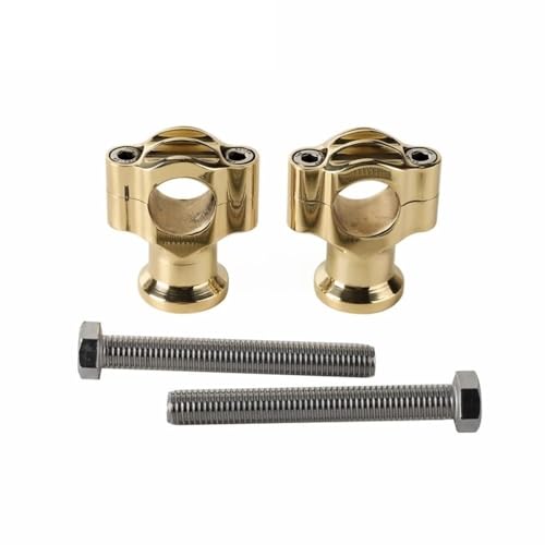 Rehausseurs de guidon 25 mm en laiton pour ajuster la hauteur sur bobber