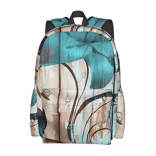 Sac à dos pour garçons et filles motif fleurs original - 2