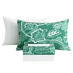 Green Floral Paisley