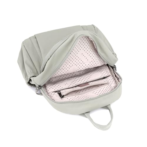 Image of Tanweibago Mini Nylon Women Backpacks,11L Small Ladies backpacks Casual Lightweight Women Shopping Travel Daypack (Z1-grey)