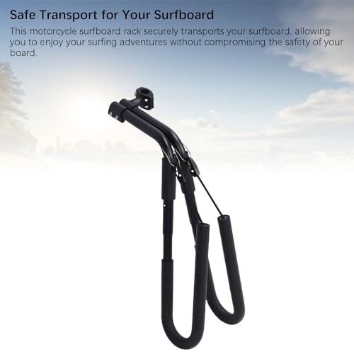 Support de planche de surf pour moto et scooter Asixxsix avec coussinets