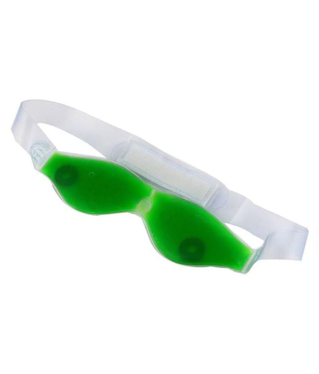 Aloe Vera Cooling Gel Eye Mask – Cold Compress Eye Shield for Puffiness, Eye Fatigue, Relaxation, Stress Relief, and Eye Care – 1 Pc Green-picture-31