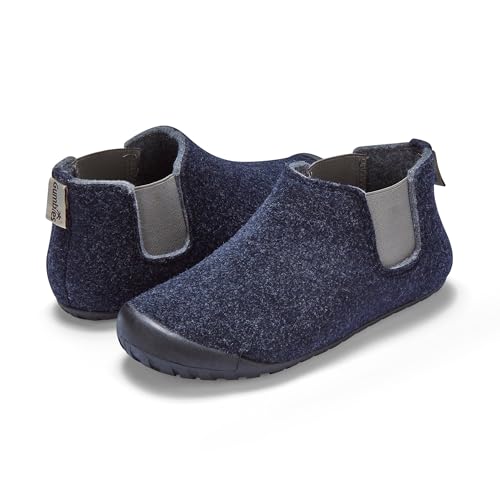 Gumbies Brumby Boot Slippers for Indoors and Outdoors, Eco-friendly Felt Uppers, Elasticated Sides, Recycled Rubber Outsoles - Comfort Guaranteed4