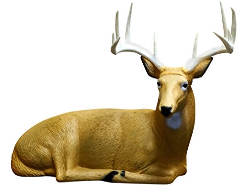 Rinehart 121 Bedded Buck Archery Self-Healing Shooting Target in Brown Color