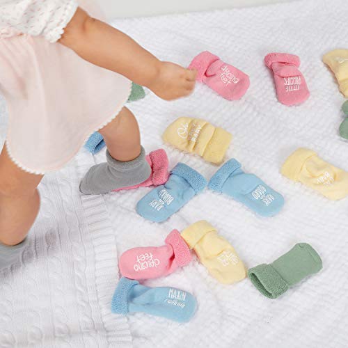 Stephan Baby Non-Skid Silly Socks With Cute Sayings, Baby On Board, Fits 3-12 Months #TOP1