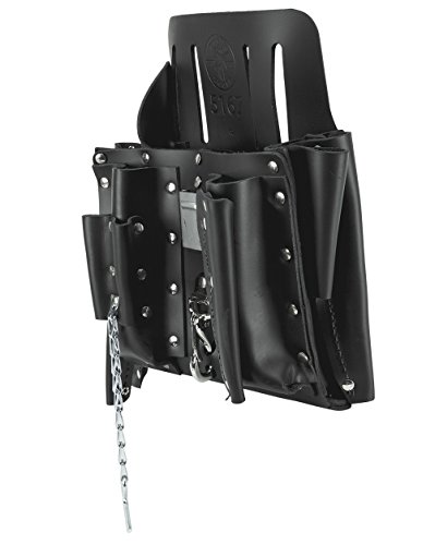 Klein Tools 11-Pocket Leather Tool Pouch #TOP4