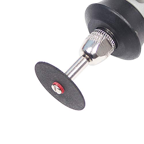 Image of DIY Crafts Pack Of 90 Pcs 2 Mandrel, 2 Mandre Multi, Resin Cutting Disc Kit For Dremel Rotary Hobby Tool Accessories Plus 2 Pcs Man(Pack Of 90 Pcs 2 Mandrel, 2 Mandre Multi)