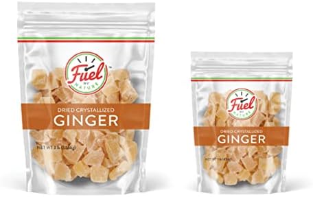 Dried & Crystallized Ginger 3lb and 1lb