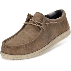 WHITIN Men’s Easy Breezy Slip On Loafers | Foam-Cushioned Footbed | Ultralight Flex Sole