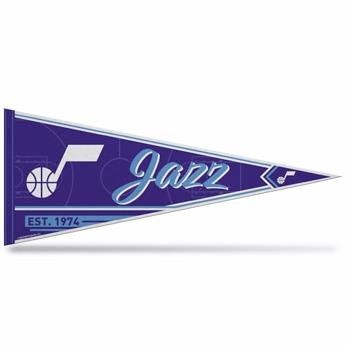 Image of Rico Industries NBA Basketball 12 inch x 30 inch Felt Wall Decor Pennant - Great for Home /Bed Room /Man Cave Decor