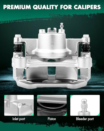 Image of SCITOO Front Passenger Disc Brake Caliper 19B6031 For Nissan For Maxima 2009-2014 2016-2023,For Nissan For Sentra 2009-2012,With Bracket 1PC