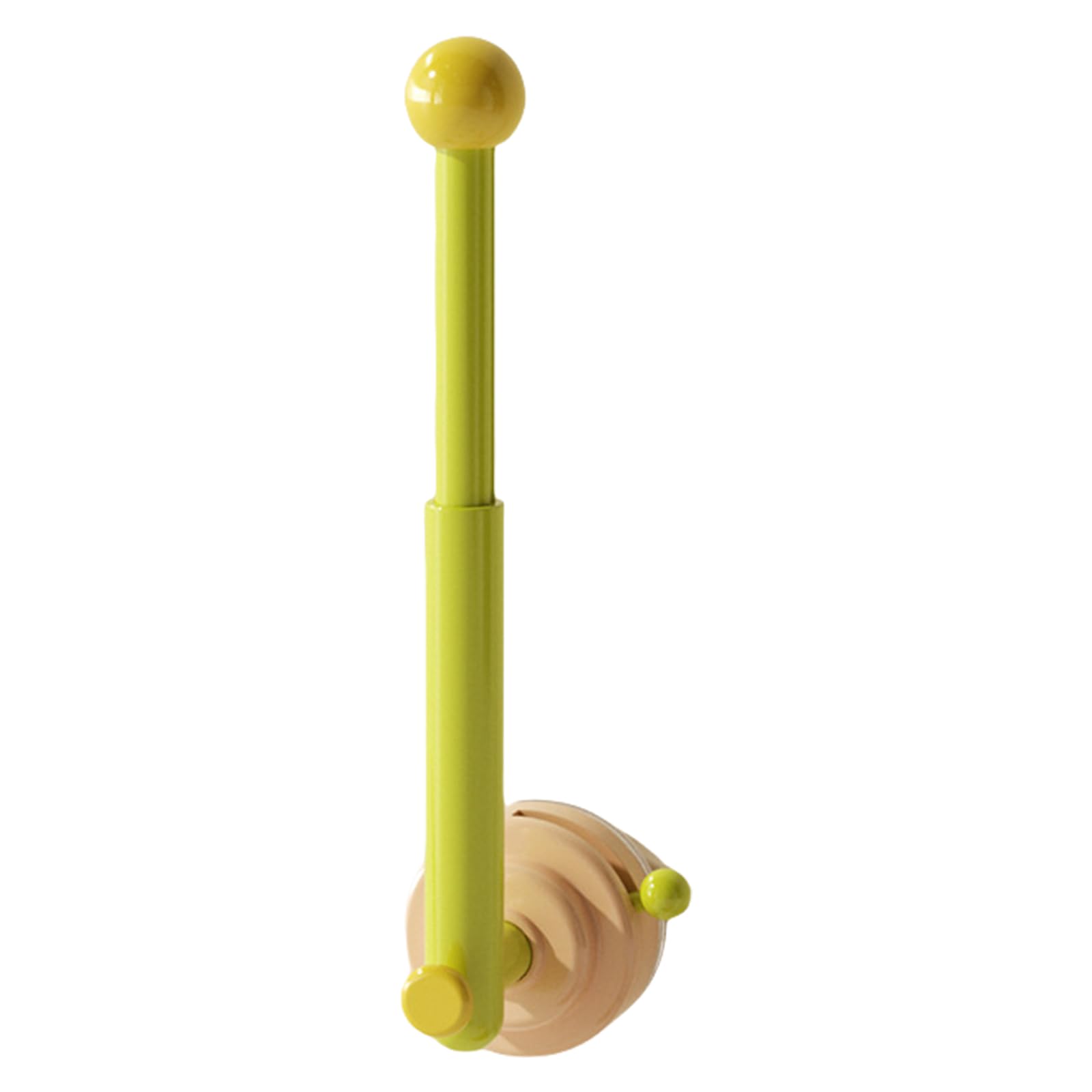 Yrohgkpn Yellow And Green Bathroom Hook Adjustable Headband Holder Scrunchie Organizers Stand Wall Mounted Cloth Hanger Hairband Storage Hook Bathroom Accessory