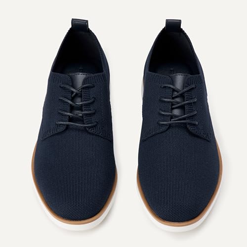 Image of Amazon Essentials Men's Derby Knit Dress Sneakers with Foam Insole