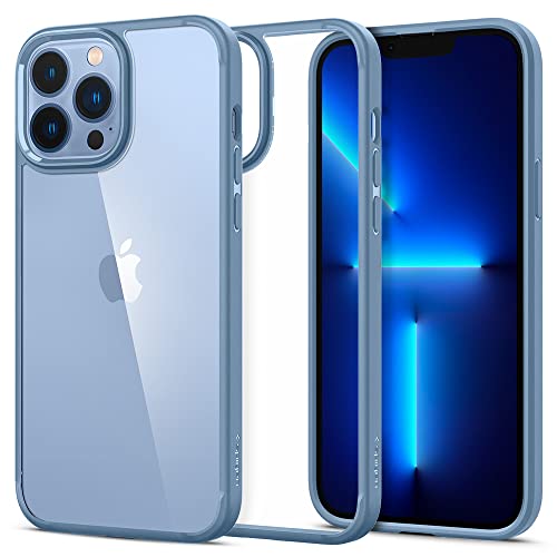 Spigen Funda Ultra Hybrid Compatible con iPhone 13 Pro MAX - Sierra Azul