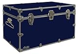 C&N Footlockers Graduate Storage Trunk - Large College Dorm Chest - Durable with Lid Stay - 32 x 18...