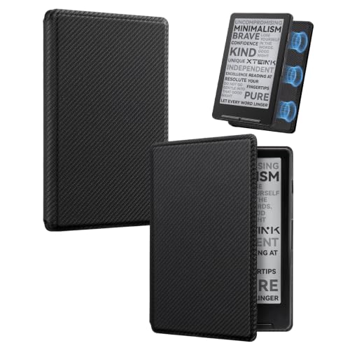 Image of CoBak Magnetic Case for XTEINK X4, Ultra-Lightweight Protective Cover for Xteink X4 E-Reader, Secure Magnetic Attachment(Light Black)