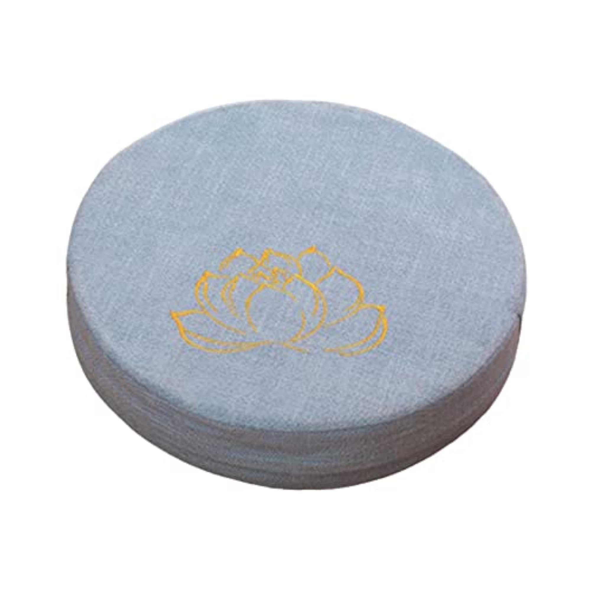 Round Meditation Cushion Light Blue