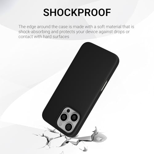 Coque silicone liquide iPhone 16 Pro douce antichoc anti-rayures - 4
