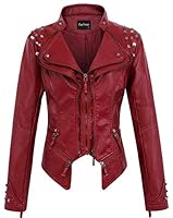 Algopix Similar Product 7 - chouyatou Womens Fashion Studded