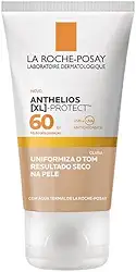 La Roche-Posay, Protetor Solar Facial com cor Anthelios XL-Protect, FPS60, Rápida Absorção, Textura Gel Creme, 40g