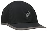 Gestión de humedad ASICS Mad Dash Cap, One Size, Black/Grey