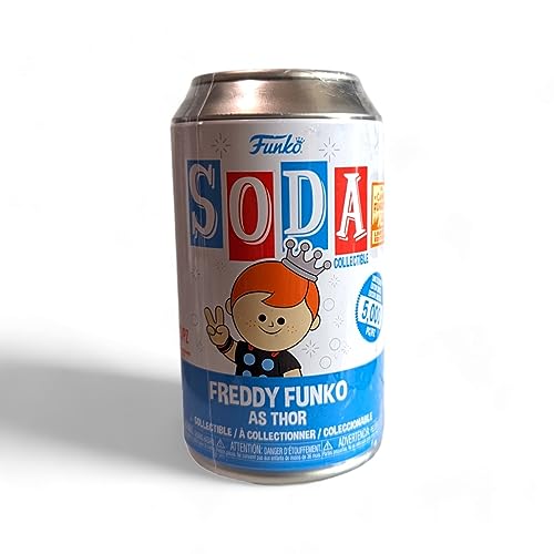 Funko Vinyl Soda: Camp Fundays 2023 - Freddy as Thor (Limited to 5000 Pieces) Sealed, Metallic