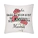 Produktbild Mama Kissenbezug Mama schätzen Flanell Hug Kissenbezüge Muttertag Geburtstagsgeschenk Nelke Druck Dekoration Thanksgiving Sohn Tochter DU BIST WUNDERVOLL Mama (Stil 3)