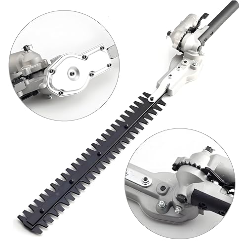 Akozon Accesorio de Cuchilla para Cortasetos de 26 Mm, Piezas de Repuesto para Desbrozadoras, Recortadoras de Jardín