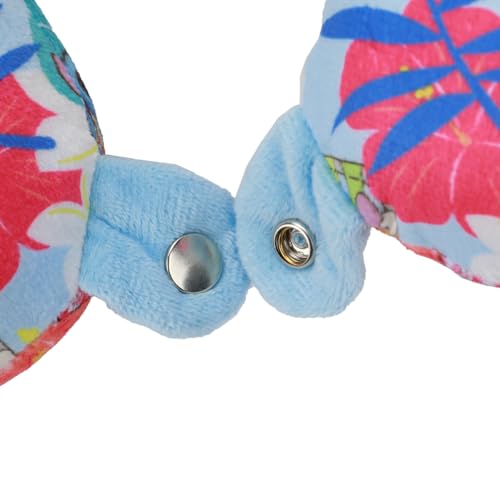Image of Lilo & Stitch kids Travel Set with Neck Pillow, Eye Mask, and Luggage Tag - Comfort and Style for Young Travelers!