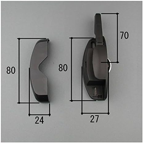 三協アルミ 補修部品 窓 サッシ 部品 台形 角型 トップライト出窓(引違い窓) (左勝手) クレセント(WB6037L0-KC)