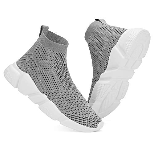 Image of Casbeam Men's Running Knit Comfortable Lightweight Breathable Casual Sports Shoes Fashion Sneakers Slip-On Walking Shoes