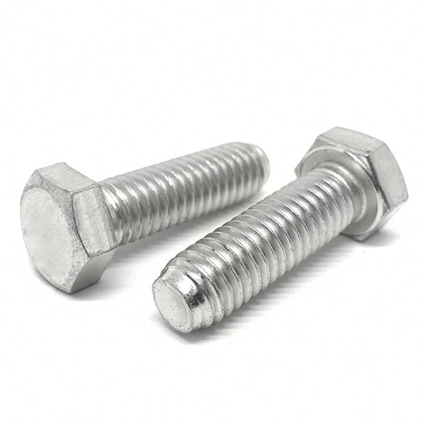 (50 Pieces) 1/4-28x1/2 316 Stainless Steel Hex Cap Screws