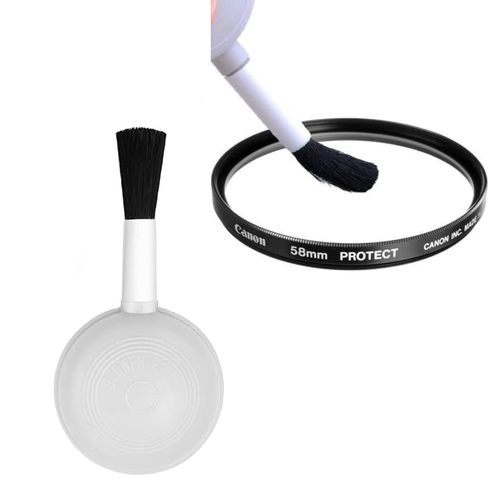 Air Dust Blower and Soft Brush for Digital Camera Lenses, LCD Screens and Cleaning Keyboards.