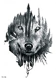 WOLF TATTOO ARM TATTOO TIER TATTOO ARM TATTOO FAKE TATTOO TH-150
