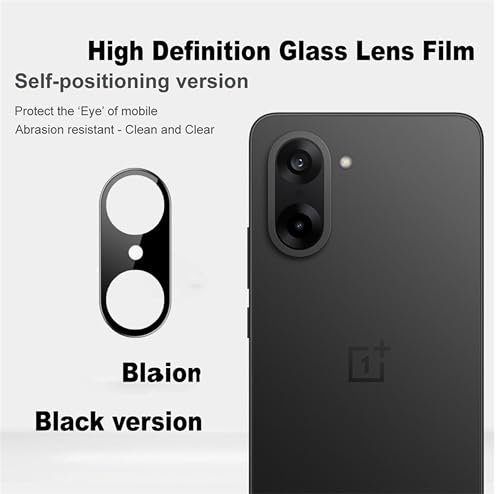 Image of FabeKee Camera Lens Protector Compatible with oneplus nord ce5 5G With 9H Tempered Glass, Anti-Scratch, HD Clear, Easy Installation, Ultra-Thin Camera Lens Protection