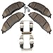 ACDelco Genuine Parts 171-820 Front Disc Brake Pad Set with Clips and Bolts