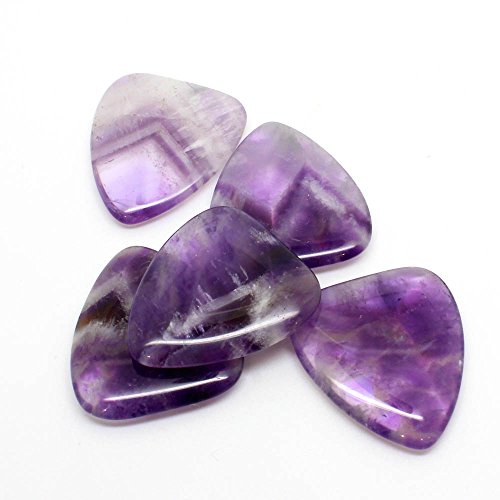 Jewel Tones Amethyst Four Pack Médiators pour Guitare – Lot de 4 - Les Beatles, Paul McCartney, John Lennon, RIngo Starr, George Harrison Jewel Tones Amethyst Four Pack Médiators pour Guitare - Lot de 4 – Image 4