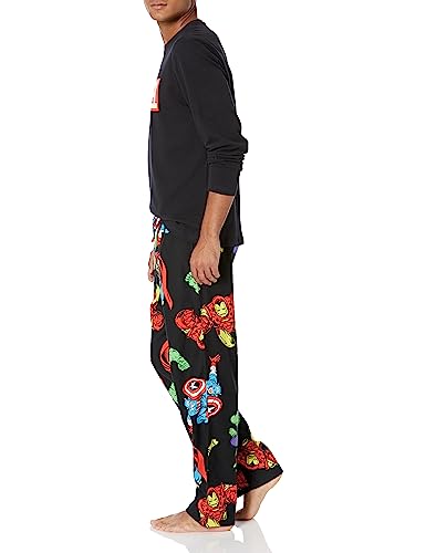 Image of Amazon Essentials Disney | Marvel | Star Wars Men's Flannel Pajama Sleep Sets