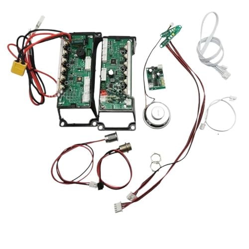 AMAUPCKCA Carte Principale et secondaire for Hoverboard, système Double, contrôleur de Scooter électrique, Panneau de Commande avec Bluetooth 36 V/48 V, Un...
