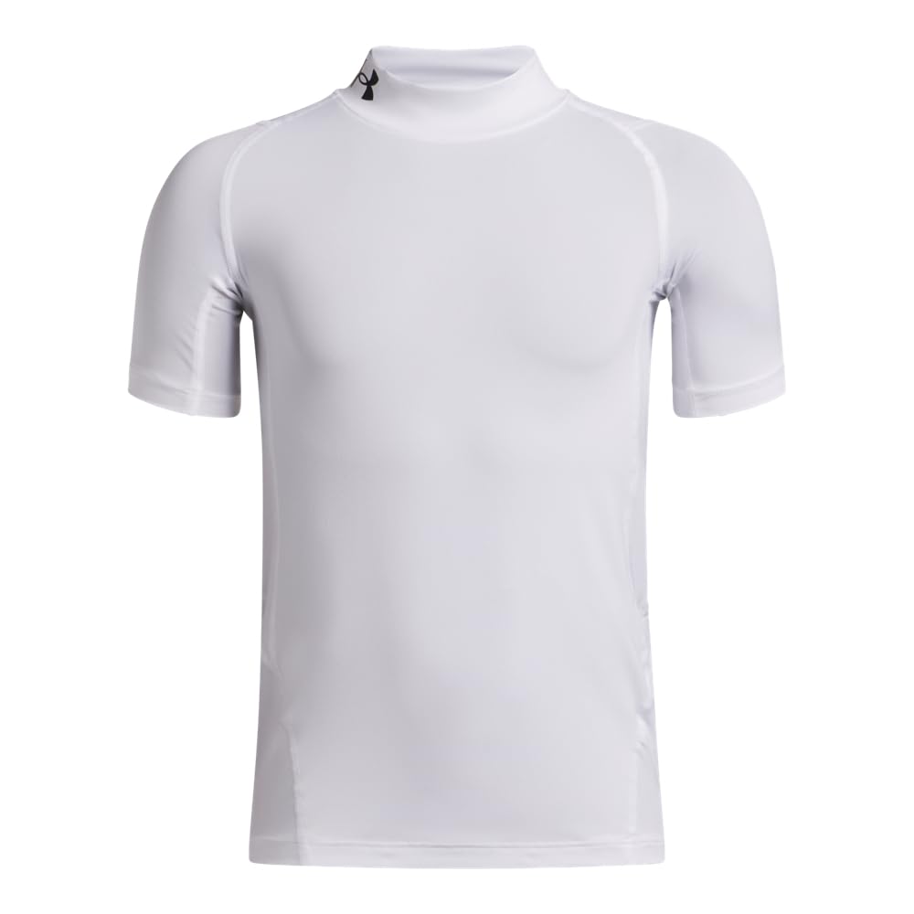 Under Armour Boys HeatGear Armour Mock Neck Short Sleeve