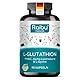 L Glutathion 500mg, Glutathion Kapseln hochdosiert - Reduziertes & bioaktives, gewonnen durch Fermentation - Vegan, ohne Zusätze - Optimale Formel mit NAC, Alpha-Liponsäure & L-Glycin