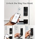 eufy Security Smart Lock C210, Keyless Entry Door Lock, Built-in WiFi Deadbolt, Smart Door Lock, No Bridge Required, Easy Installation, Touchscreen Keypad, App Remote Control, 4 AA Batteries Included - Image 4